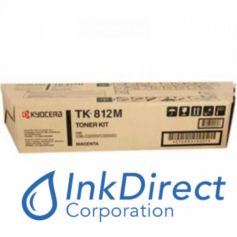 Genuine Kyocera Mita 370Pc4Km001 Tk-812M Tk812M Toner Kit Magenta