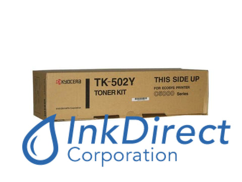 Genuine Kyocera Mita 370Pd3Km Tk-502Y Tk502Y Toner Kit Yellow