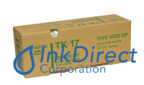 Genuine Kyocera Mita 370Pt5Kw Tk-17 Tk17 Toner Cartridge Black