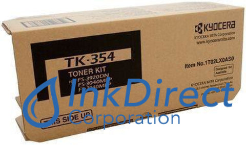 Genuine Kyocera Mita Tk-354 Tk354 Toner Cartridge Black