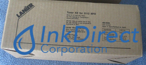 Genuine Lanier 4800006 480-0006 Toner Black , Lanier - Fax Laser 4900, 5112