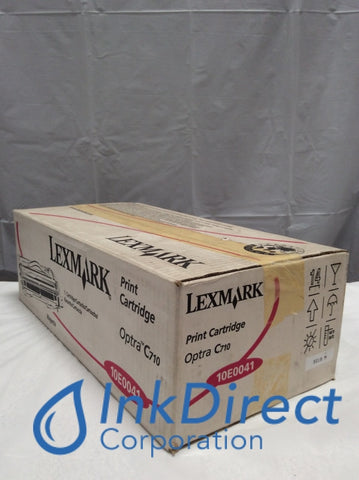 Genuine Lexmark 10E0041 Print Cartridge Magenta Optra C710 Print Cartridge , Lexmark - Laser Printer Optra C710,