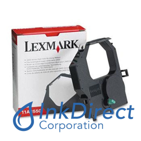 Genuine Lexmark 11A3550 Ribbon Ctg Black