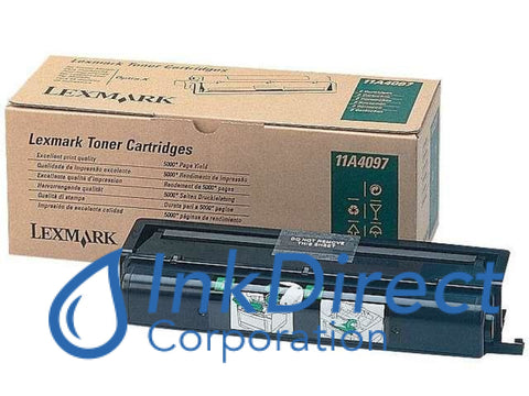 Genuine Lexmark 11A4097 Toner Cartridge Black