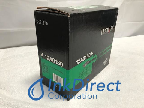 Genuine Lexmark 12A0150 Print Cartridge Black Optra S1250 S1250N S1255 S1620 S1650 S1650N S1855 S2420 S2450 S2450N S2455 Print Cartridge, Ink Direct Corporation