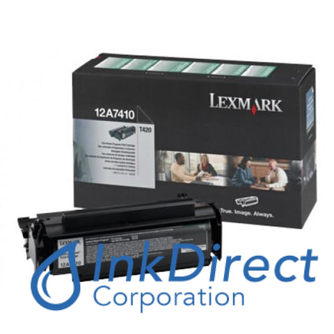Genuine Lexmark 12A7410 Return Program Print Cartridge Black