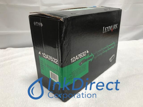 Genuine Lexmark 12A7632 ( 12A7460 12A7462 ) Print Cartridge Black T630 T630D T630DN T630DTN T630TN T630VE T632 T632DN T632DTNF T632N T634
