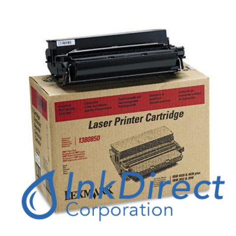Genuine Lexmark 1380850 Toner Cartridge Black