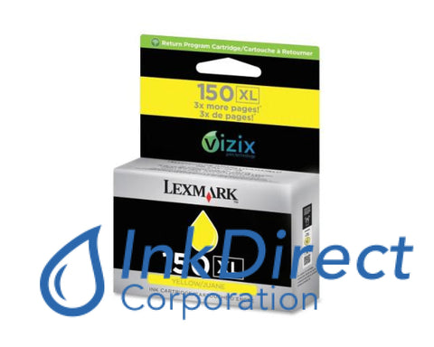 Genuine Lexmark 14N1618 Lex 150Xl Ink Jet Cartridge Yellow