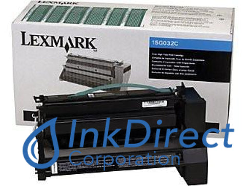 Genuine Lexmark 15G032C Toner Cartridge Cyan