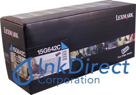 Genuine Lexmark 15G642C Return Program Print Cartridge Cyan