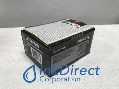 Genuine Lexmark 24B6010 Toner Cartridge Yellow XC2132 Toner Cartridge , Lexmark - Multi Function XC2132, Ink Direct Corporation
