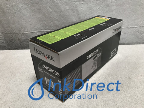 Genuine Lexmark 24B6035 Toner Cartridge Black M1145 XM1145 Toner Cartridge , Lexmark - Laser Printer M1145, XM1145, Ink Direct Corporation