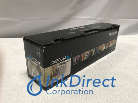 Genuine Lexmark 24Z0034 Toner Cartridge Cyan XS 925DE Toner Cartridge , Lexmark   - Multi Function  XS 925DE