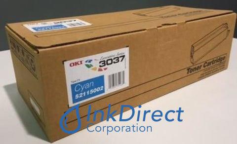 Genuine Okidata 52115002 Type C5 ( Oki Executive Series ) Toner Cartridge Cyan ES 3037 3037DXN 3037E Toner Cartridge