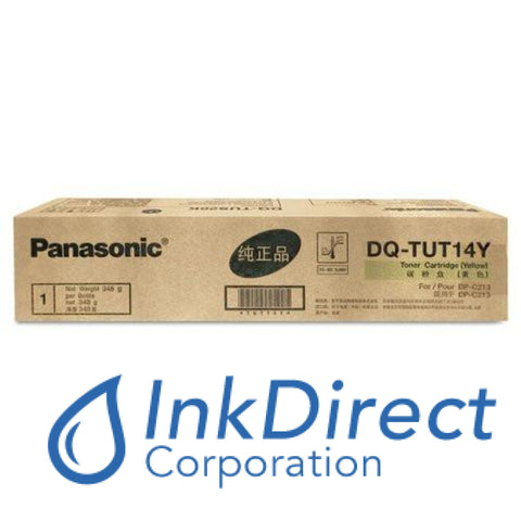 Genuine Panasonic Dqtut14Y Dq-Tut14Y Toner Cartridge Yellow , Panasonic - Color Laser DP C213