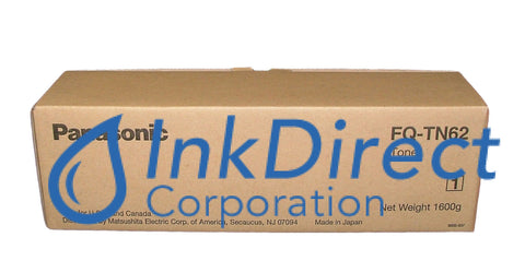 Genuine Panasonic Fqtn62 Fq-Tn62 Toner Black