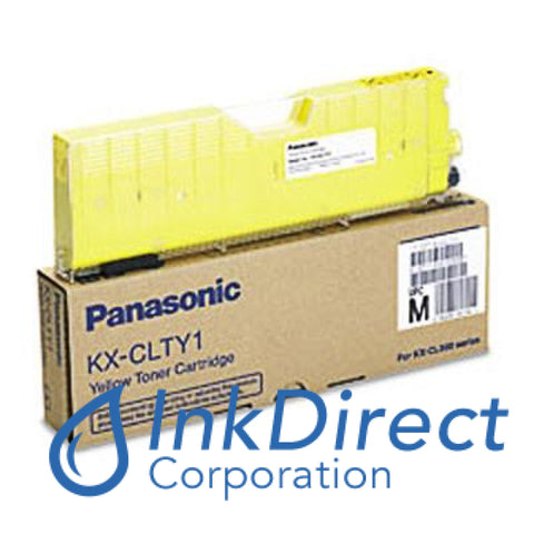 Genuine Panasonic Kxclty1 Kx-Clty1 Toner Cartridge Yellow Panasonic - Laser Printer CL 500, 500D, 510, 510D
