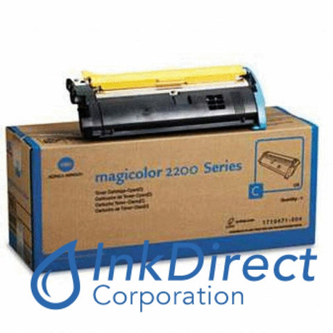 Genuine QMS 1710471004 1710471-004 MagiColor 2200 Toner Cyan 2200DP 2200EN 2200N 2210 Toner , QMS - MagiColor 2200DP, 2200EN, 2200GN, 2200N, - Laser Printer MagiColor 2200, 2210,