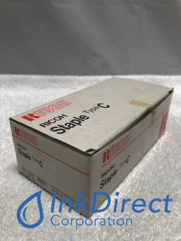 Genuine Ricoh 208171 Type C Staples ( 5 / Pack ) Staples , Ricoh - Copier-Analog FT 4427, 4727, 5433, 5733, 6645, 6655, 6665, 6750, 8680, 8780, 8880