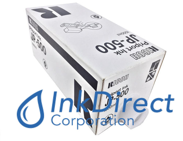 Genuine Ricoh 817155 L JP 500 JP500 Ink Black 1 Each Ink Direct Corporation
