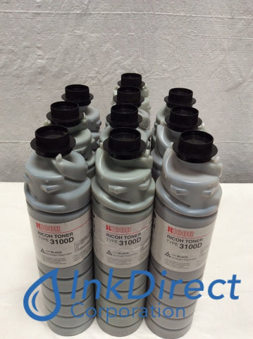 Genuine Ricoh 885149 - L Type 3100D Toner Black (lot of 10) AFICIO 345 340 350 350E 355 450 450E 455 Toner