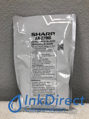 Genuine Sharp AR271ND AR-271ND Same as Sharp AR270ND / AR-270ND Developer / Starter Black Developer / Starter , Dell - Laser Printer 1250C, 1350CNW, - Multi Function 1355CN, 1355CNW,