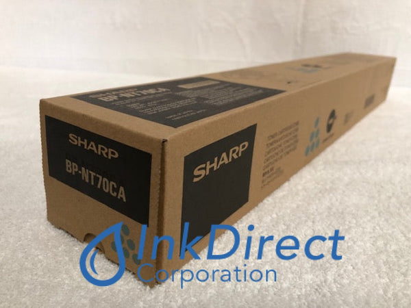 Genuine Sharp BPNT70CA BP-NT70CA Toner Cartridge Cyan – Ink Direct
