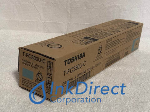 Genuine Toshiba T-FC330UC TFC330UC Toner Cartridge Cyan e-Studio 330AC 400AC Toner Cartridge , Toshiba   - Multi Function  E Studio 330AC,  400AC,
