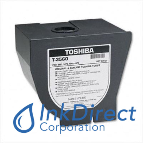 Genuine Toshiba T3560 - L T-3560 - L Toner Cartridge Black BD 3560 4560