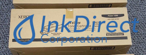 Genuine Xerox 106R1224 106R01224 Phaser 6360 Metered Toner Cartridge Yellow