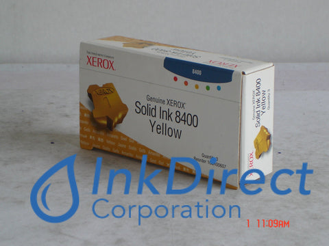 Genuine Xerox 108R607 108R00607 Phaser 8400 Ink Stick Yellow