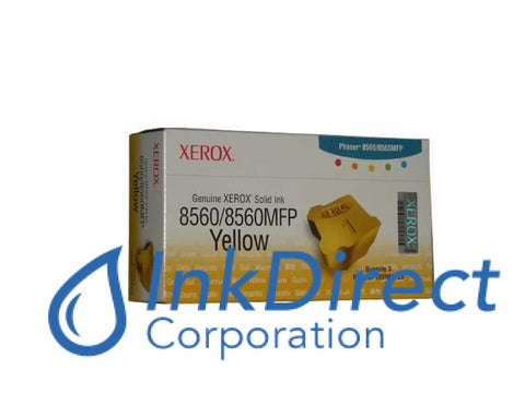 Genuine Xerox 108R725 108R00725 ( Same As 108R905 ) Phaser 8560 Ink Stick Yellow