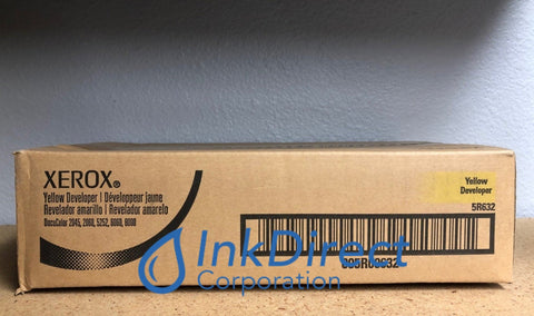 Genuine Xerox 5R632 005R00632 Doc 2060 Developer / Starter Yellow Developer / Starter , Xerox-Tektronix - Copier Digital DocuColor 6060, - Copier 2045, 2060, 5252, - Copier Digital DocuColor 2045, 2060, - Digital Printer DocuColor 7000, 8000,