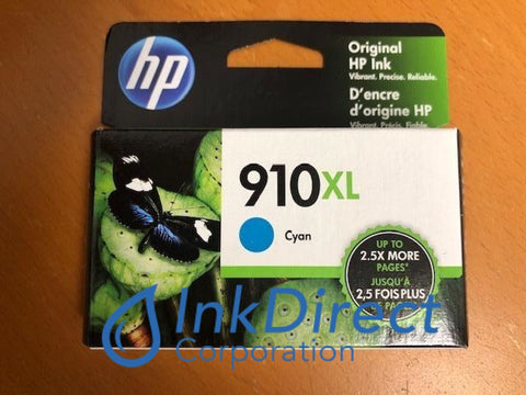 HP 3YL62AN HP 910XL Ink Jet Cartridge Cyan OfficeJet Pro 8025 8035 Ink Jet Cartridge , HP - All-in-One OfficeJet Pro 8025, 8035,