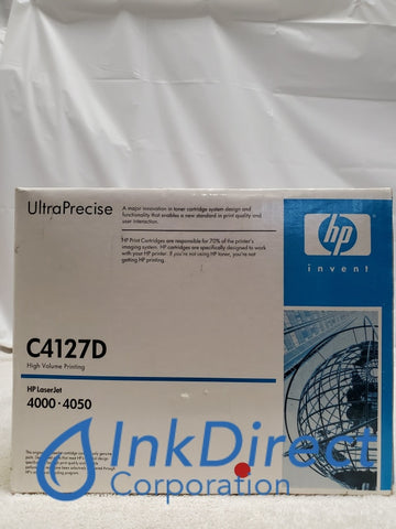 HP C4127D HP 27X Dual Pack Toner Cartridge Black ( Blue Box ) LaserJet 4000, 4000N, 4000T, 4000TN, 4050, 4050T, 4050TN