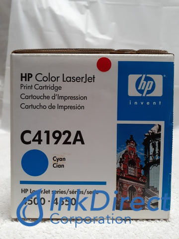 HP C4192A 4500 Toner Cartridge Cyan LaserJet 4500 4500DN 4500N 4550 Toner Cartridge
