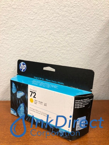 HP C9373A HP 72 Ink Jet Cartridge Yellow Ink Jet Cartridge , HP - InkJet Printer DesignJet T1100, T1120, T1200, T1300, T610, T790,