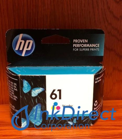 HP CH562WN HP 61 Ink Jet Cartridge Tri-Color Ink Jet Cartridge , HP - InkJet Printer DeskJet 1000, 1010, 1050, 1055, 1056, 1510, 2050, 2540, 2549, 3000, 3050, 3050A, 3054, 3054A, 3056A, 3510, ENVY 4500, 5530E, 5535, OfficeJet 2620, 4630