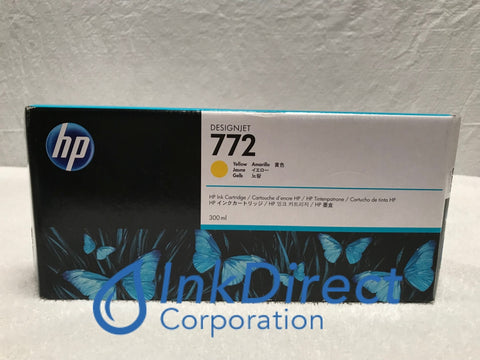 HP CN630A HP 772 Ink Jet Cartridge Yellow Ink Jet Cartridge