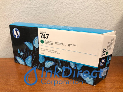 HP P2V84A HP 747 Ink Jet Cartridge Chromatic Green PrintHead , HP - PostScript Printer DesignJet Z9+ 24-in, Z9+ 44-in, Z9+dr 24-in, Z9+dr 44-in