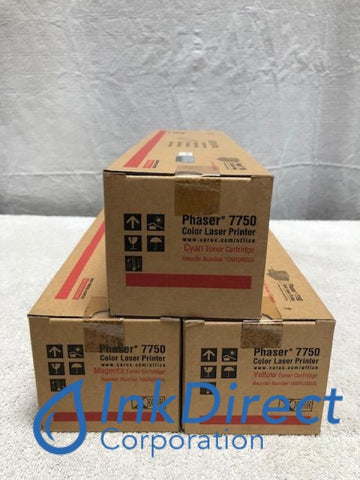 Xerox 106R653 106R00653 106R654 106R00654 106R655 106R00655 Phaser 7750 Toner Cyan Magenta Yellow Toner Cartridge