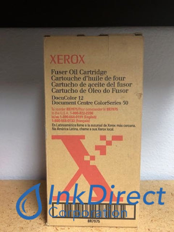 Xerox 8R7975 008R07975 Doc 12 Fuser Oil Fuser Oil , Xerox - Copier Digital DocuColor 12, 50,