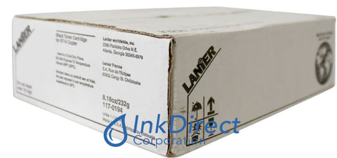 Genuine Lanier 1170194 117-0194 Toner Cartridge Black , Lanier - Copier 6614, 6714, 7214