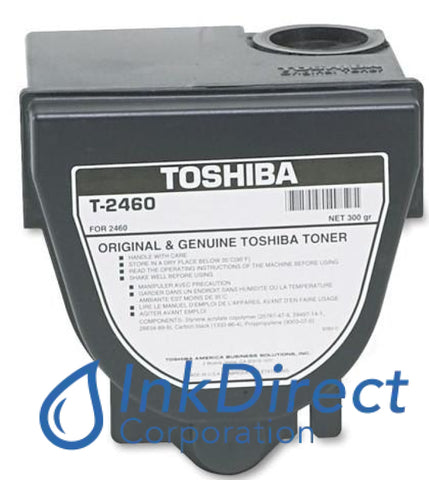 Genuine Toshiba T2460 - L T-2460 - L Toner Cartridge Black  DP 2460 2570