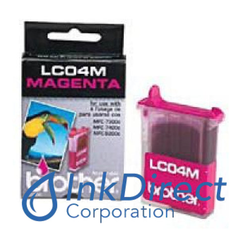 Genuine Brother Lc04M Lc-04M Ink Jet Cartridge Magenta