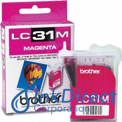 Genuine Brother Lc31M Lc-31M Ink Jet Cartridge Magenta