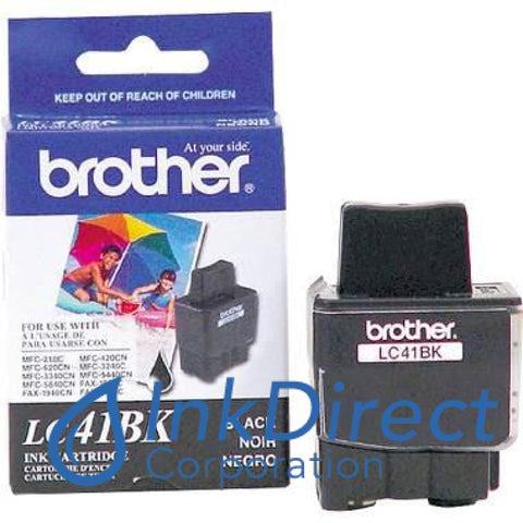 Genuine Brother Lc41Bk Lc-41Bk Ink Jet Cartridge Black