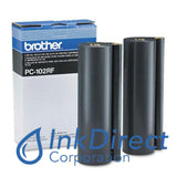 Genuine Brother Pc102Rf Pc-102Rf Ribbon Refill Black