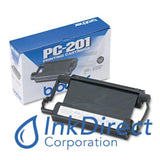 Genuine Brother Pc201 Pc-201 Print Cartridge Black